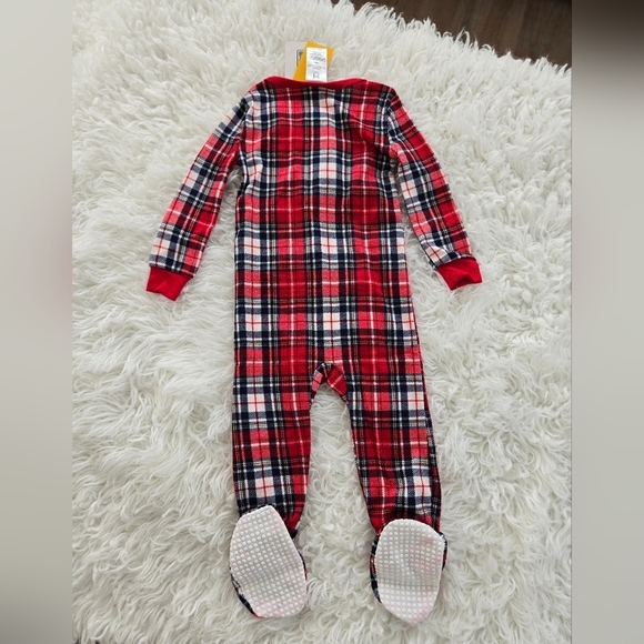 Member's Mark Christmas Family Sleep Infant Sleeper. Let It Snow. Size 18M. New - Picture 3 of 5